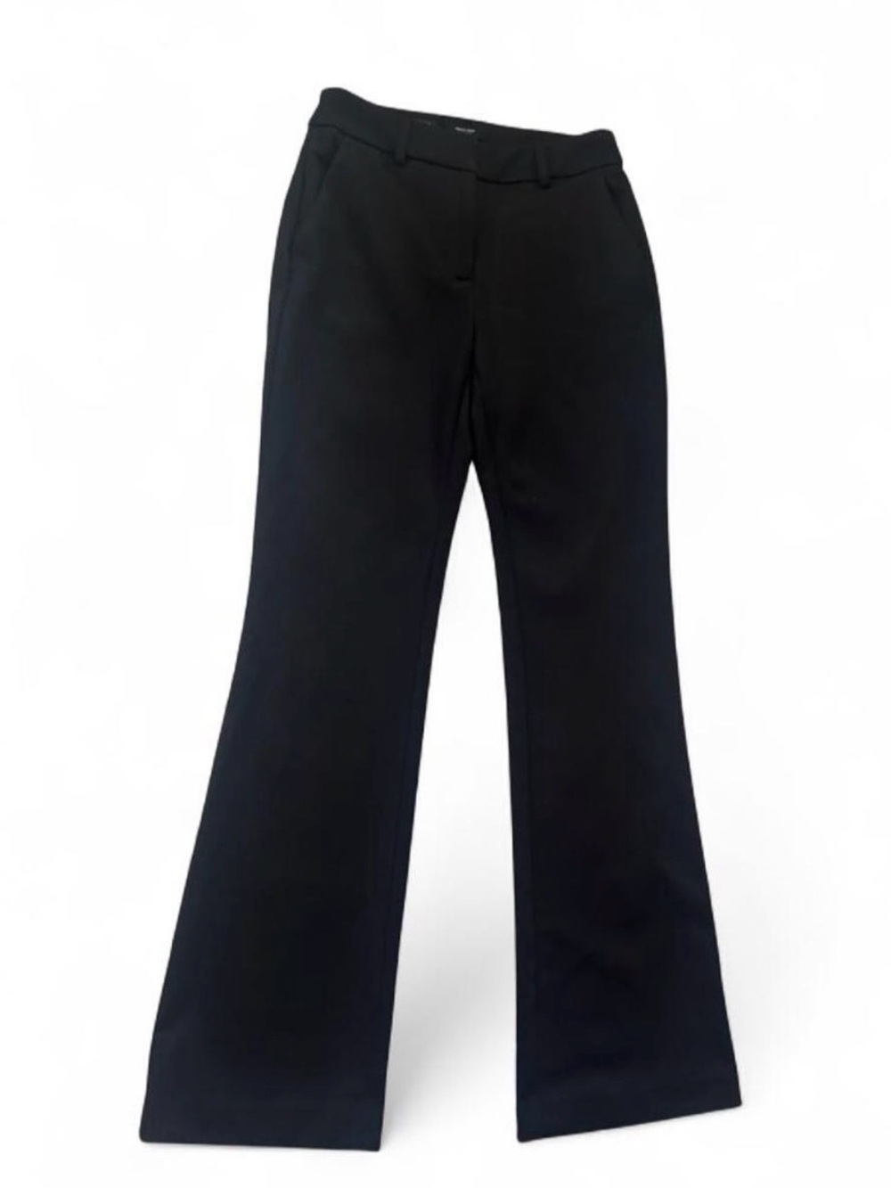 Black Wide-Leg Dress Pants